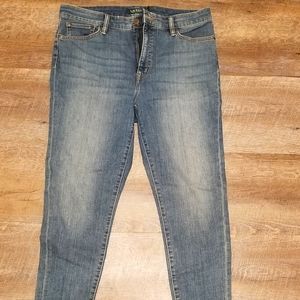 Ralph Lauren Women's Premier Skinny Crop Curvy Jeans Size 12